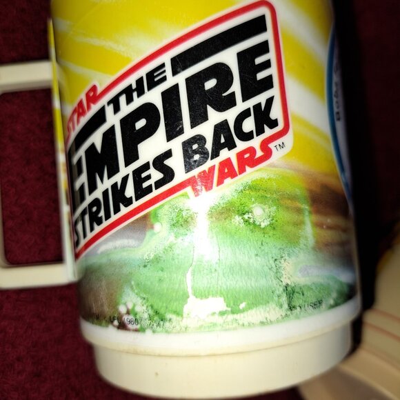 Vtg Deka 80's Star Wars Return of the Jedi&The Empire Strikes Back Plastic Mugs - Picture 5 of 16